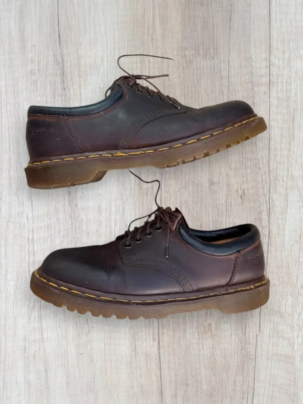Dr. Martens 8053 Made in England Brown Leather Oxford Shoes Men's US 8 Gibson